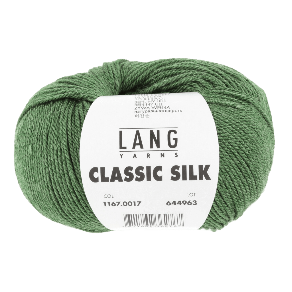 Lang Yarns Luxury Yarns Green LANGYARNS | Classic Silk | Sport | 1167