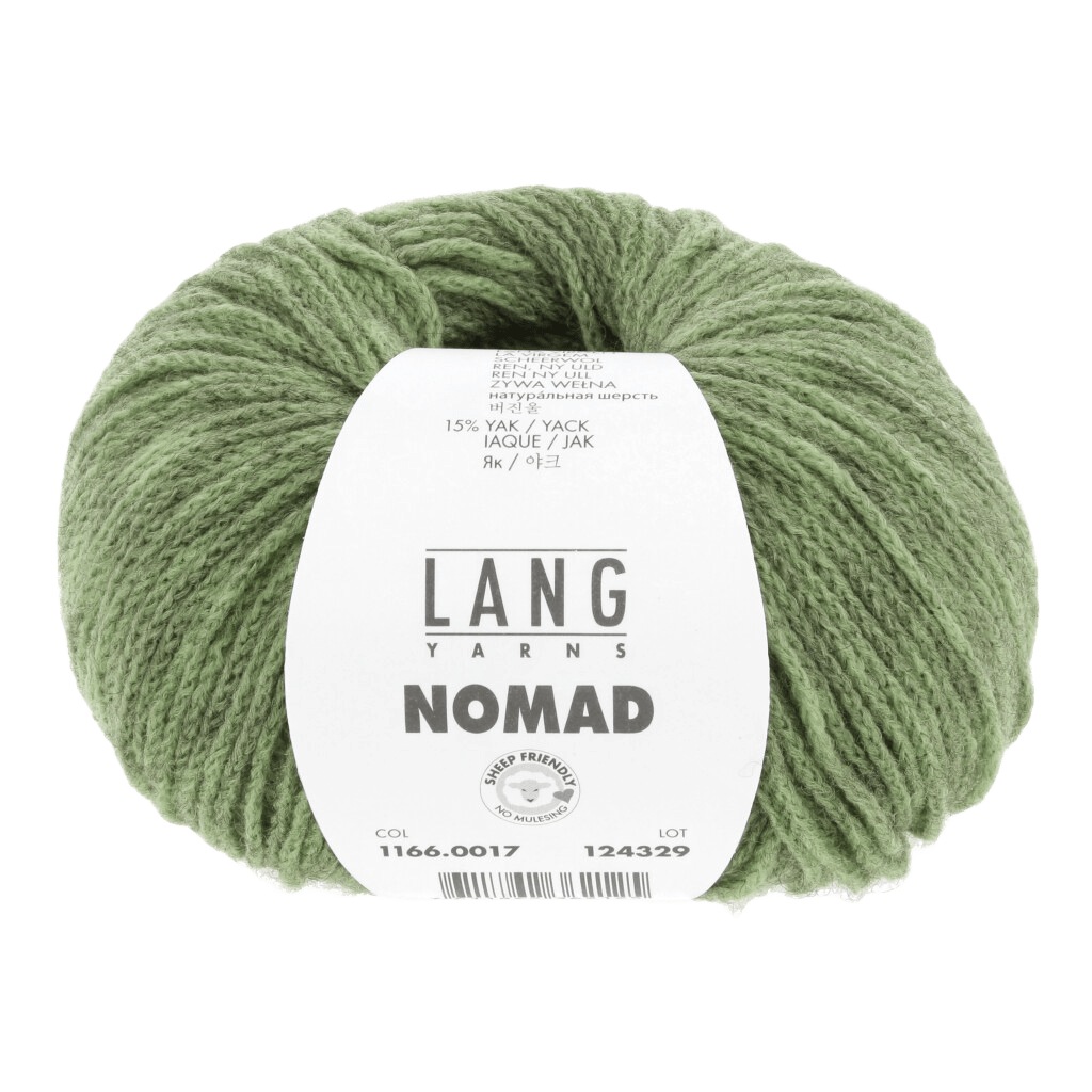 Lang Yarns Luxury Yarns Green LANGYARNS | Nomad | Sport | 1166