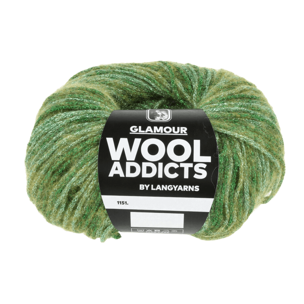 Lang Yarns Luxury Yarns Green LANGYARNS | WOOLADDICTS | Glamour | Worsted / Aran | 1151