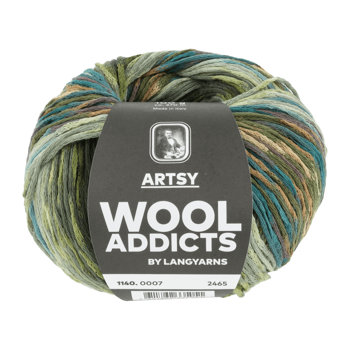 Lang Yarns Luxury Yarns Green / Petrol LANGYARNS | WOOL ADDICTS | Artsy | Worsted | 1140