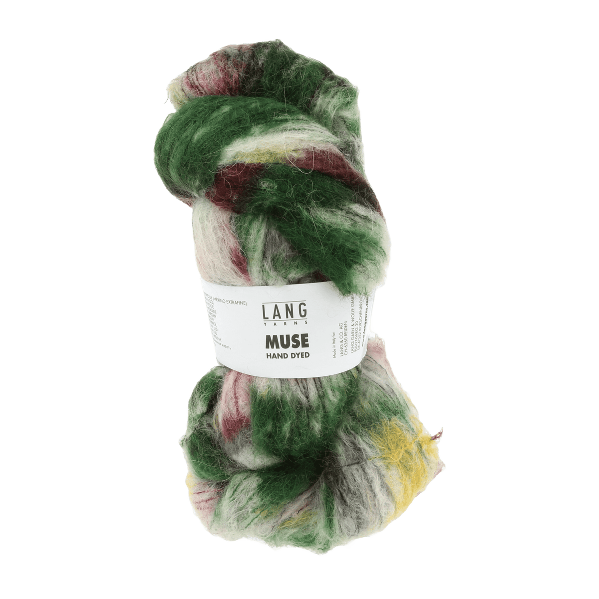 Lang Yarns Luxury Yarns Green / Red / Yellow LANGYARNS | Muse | Worsted | 1117