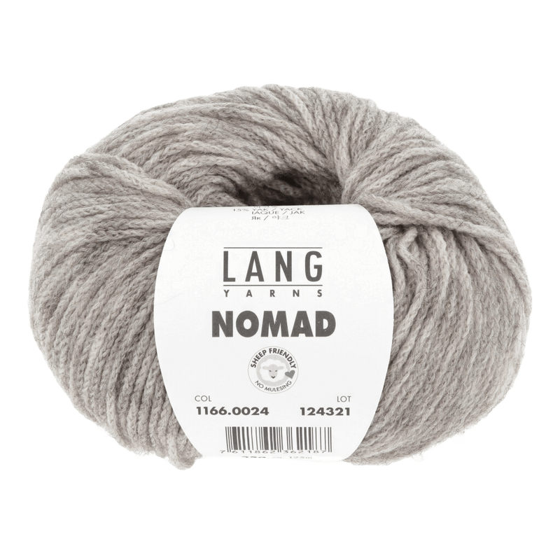 Lang Yarns Luxury Yarns Grey LANGYARNS | Nomad | Sport | 1166