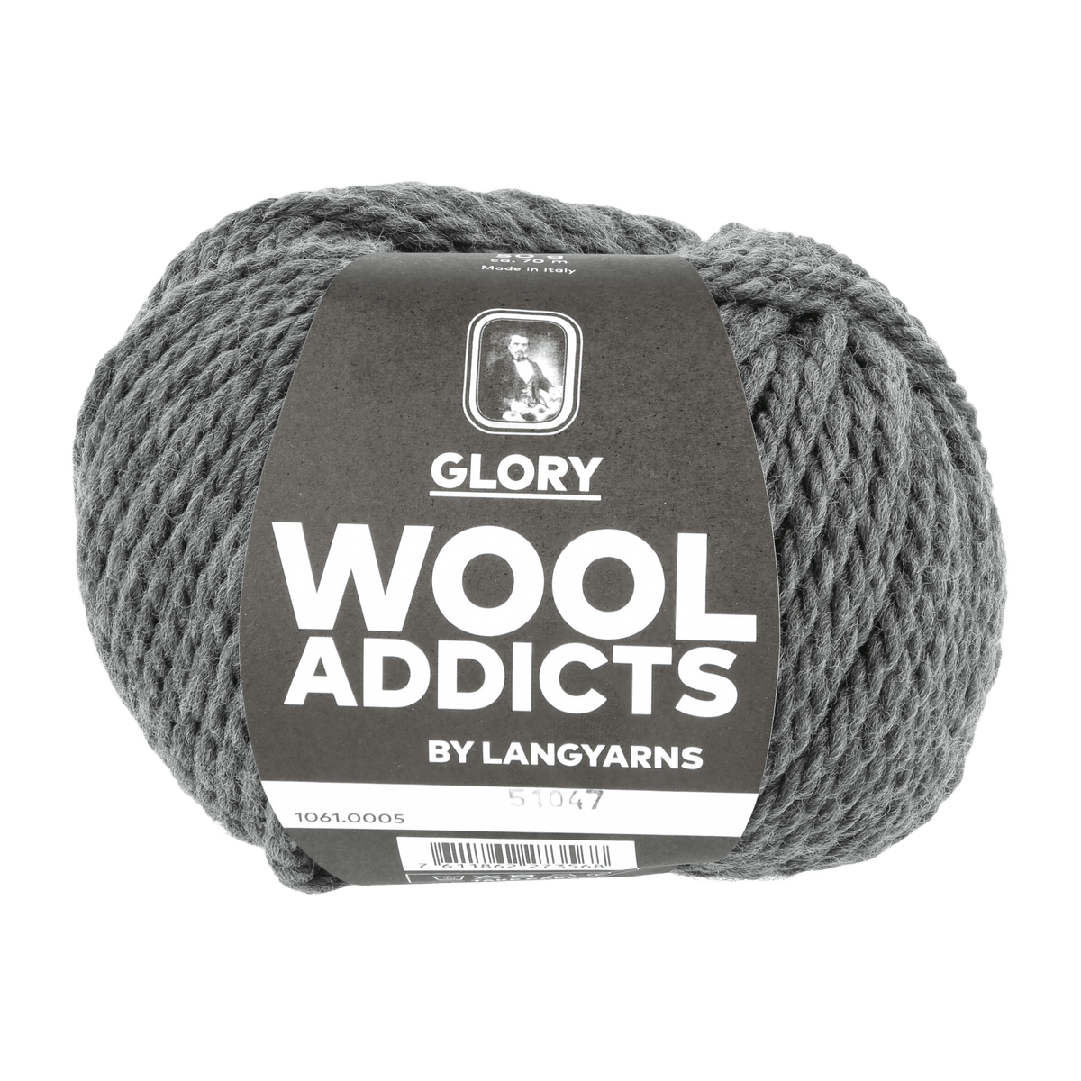Lang Yarns Luxury Yarns Grey Mélange LANGYARNS | WOOL ADDICTS | Glory | Chunky | 1061