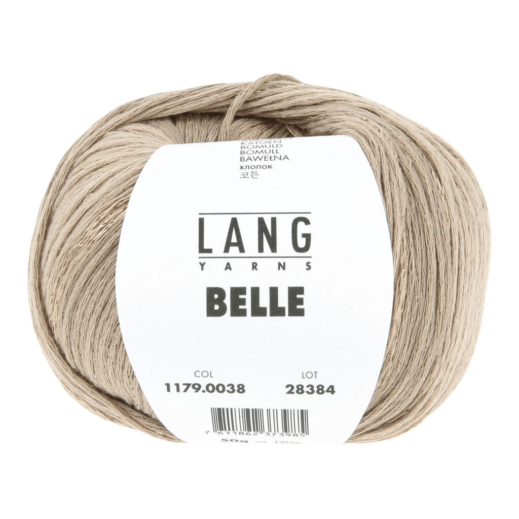 Lang Yarns Luxury Yarns Hazelnut LANG YARNS | Belle | Sport | 1179