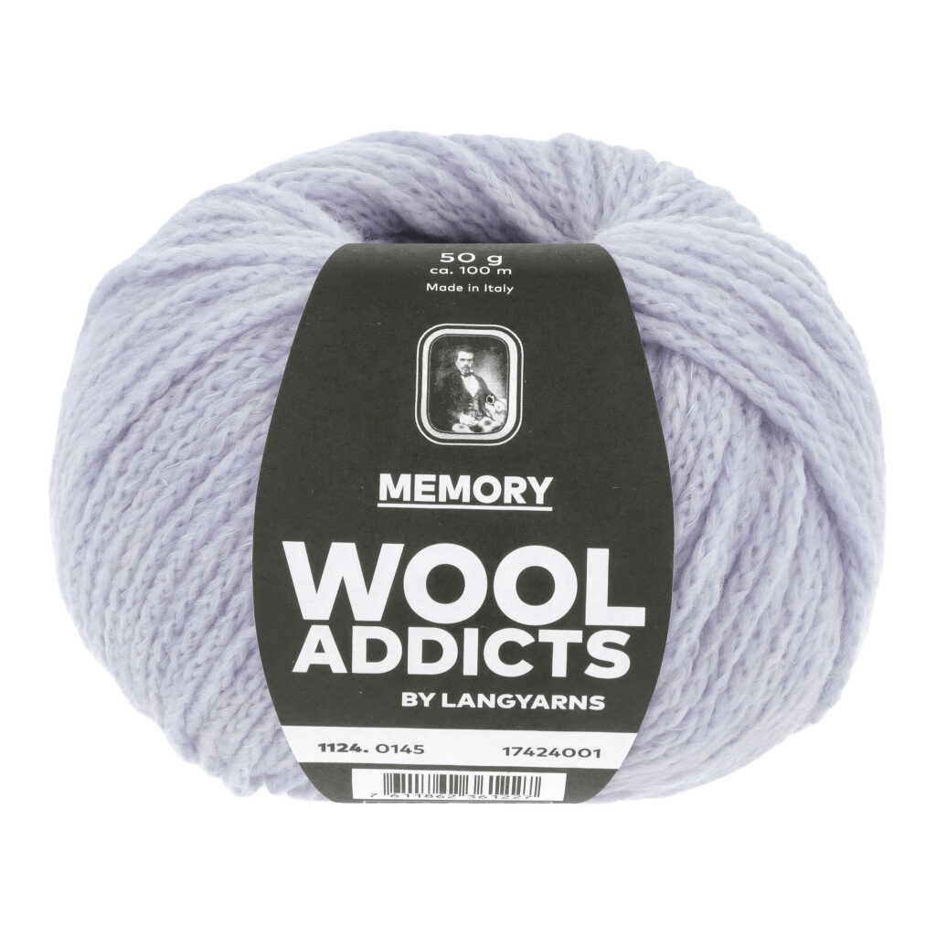 Lang Yarns Luxury Yarns Heather LANGYARNS | WOOLADDICTS | Memory | Worsted / Aran | 1124