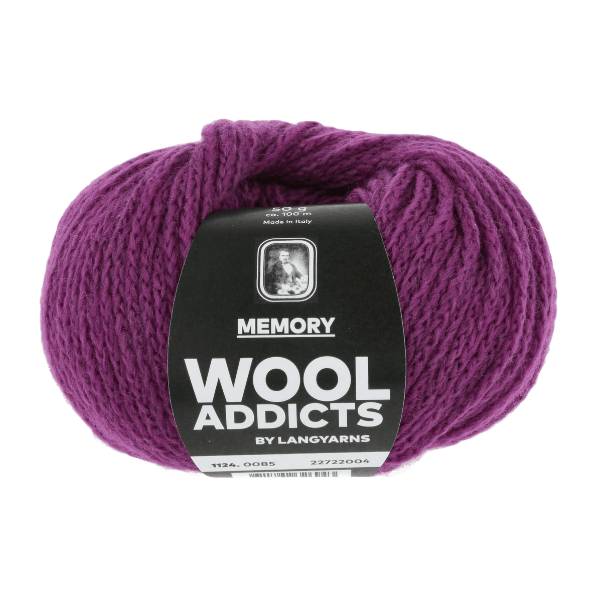 Lang Yarns Luxury Yarns Hot Pink LANGYARNS | WOOL ADDICTS | Memory | Worsted | 1124