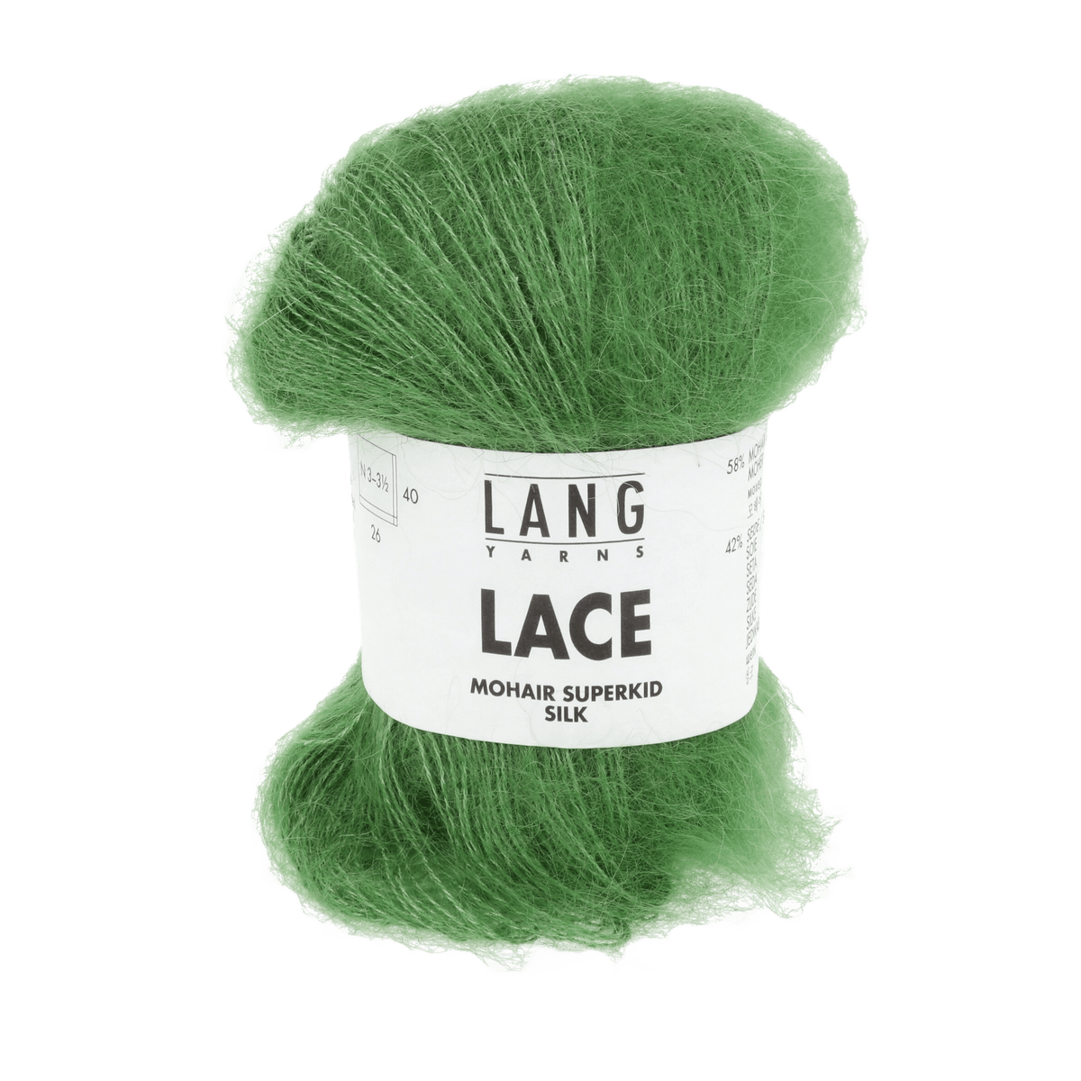 Lang Yarns Luxury Yarns Leaf Green LANGYARNS | Mohair Lace | Sport | 992