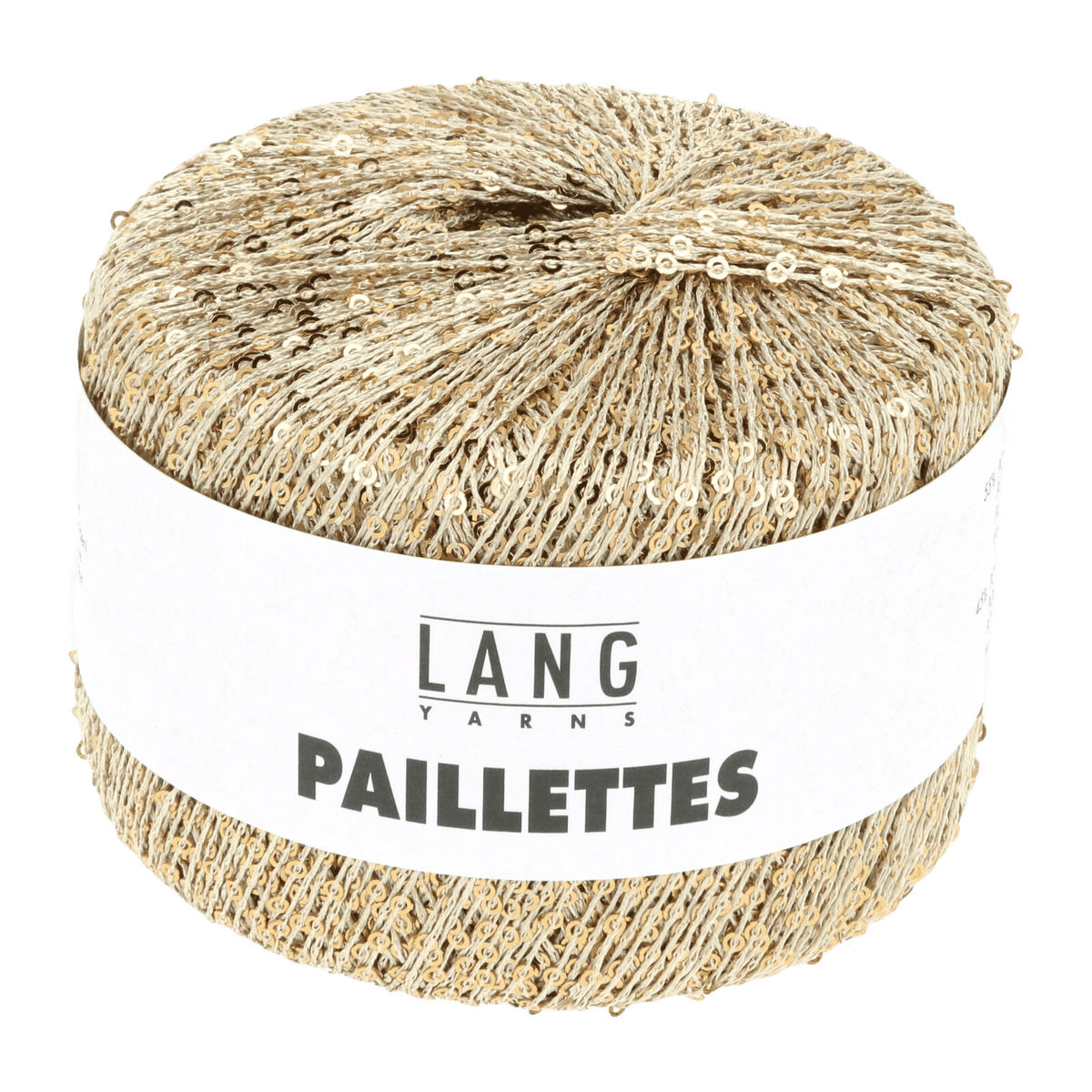 Lang Yarns Luxury Yarns Light Beige / Green LANGYARNS | Paillettes | Sequins | 39