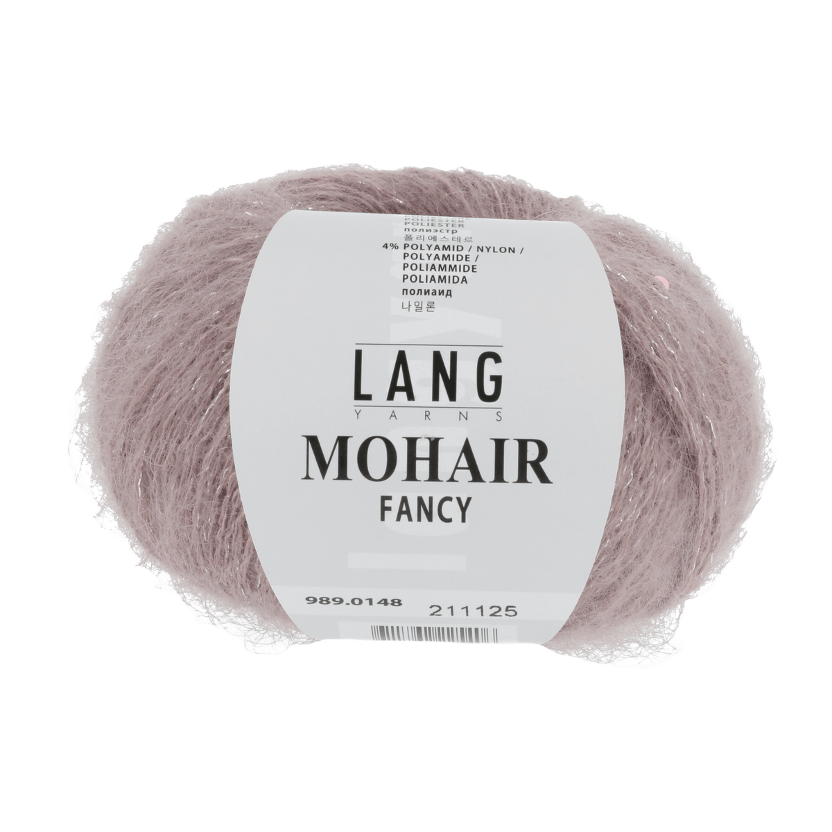 Lang Yarns Luxury Yarns Light Dusky Pink LANGYARNS | Mohair Fancy | DK | 989