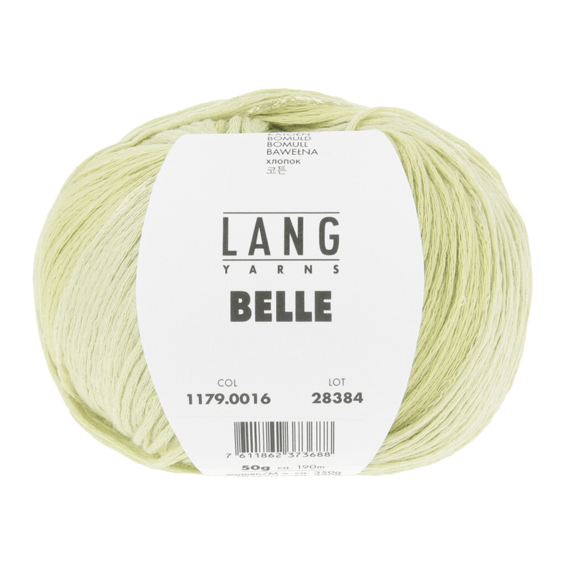 Lang Yarns Luxury Yarns Light Green LANG YARNS | Belle | Sport | 1179