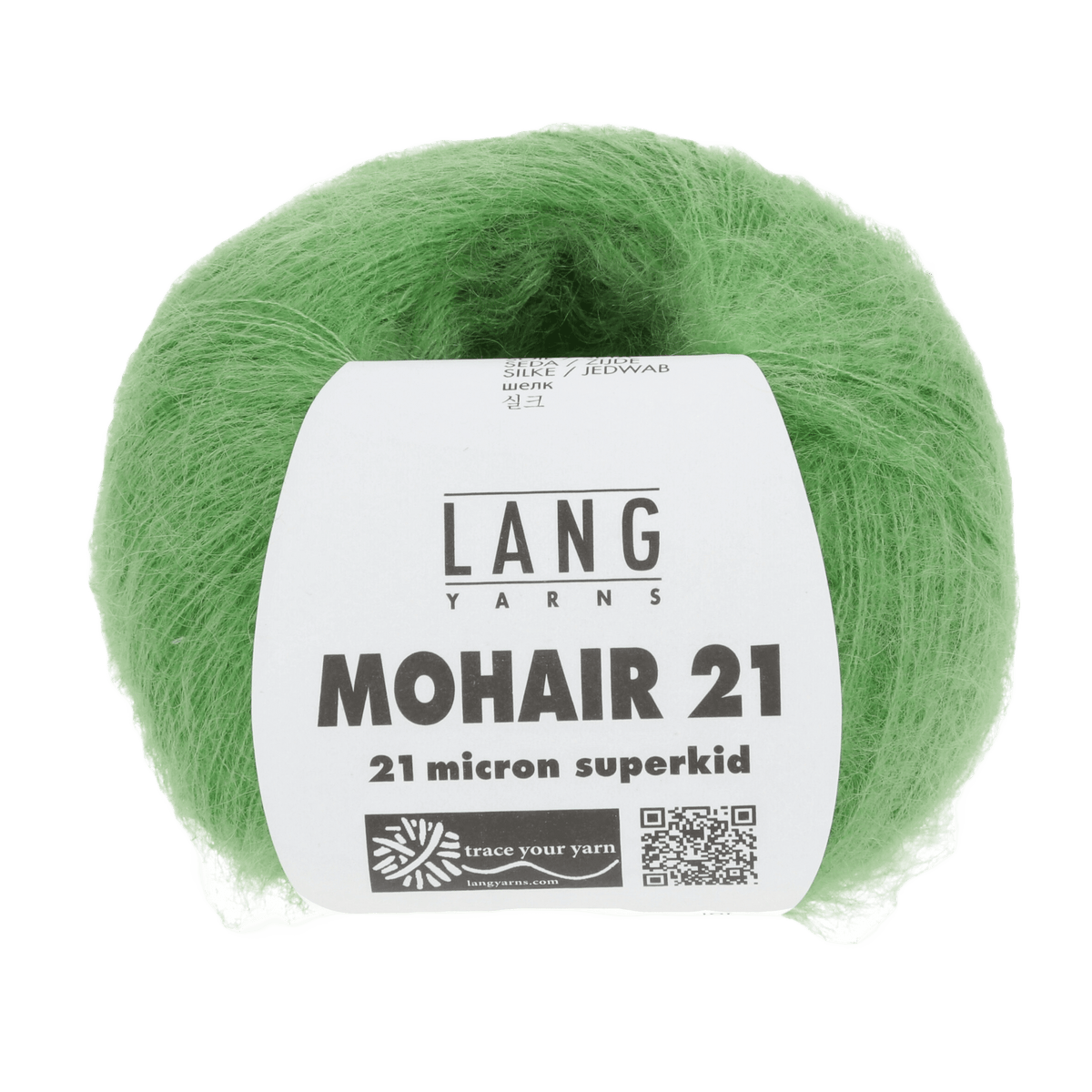 Lang Yarns Luxury Yarns Light Green LANGYARNS | Mohair 21 | Sock / Baby | 1120