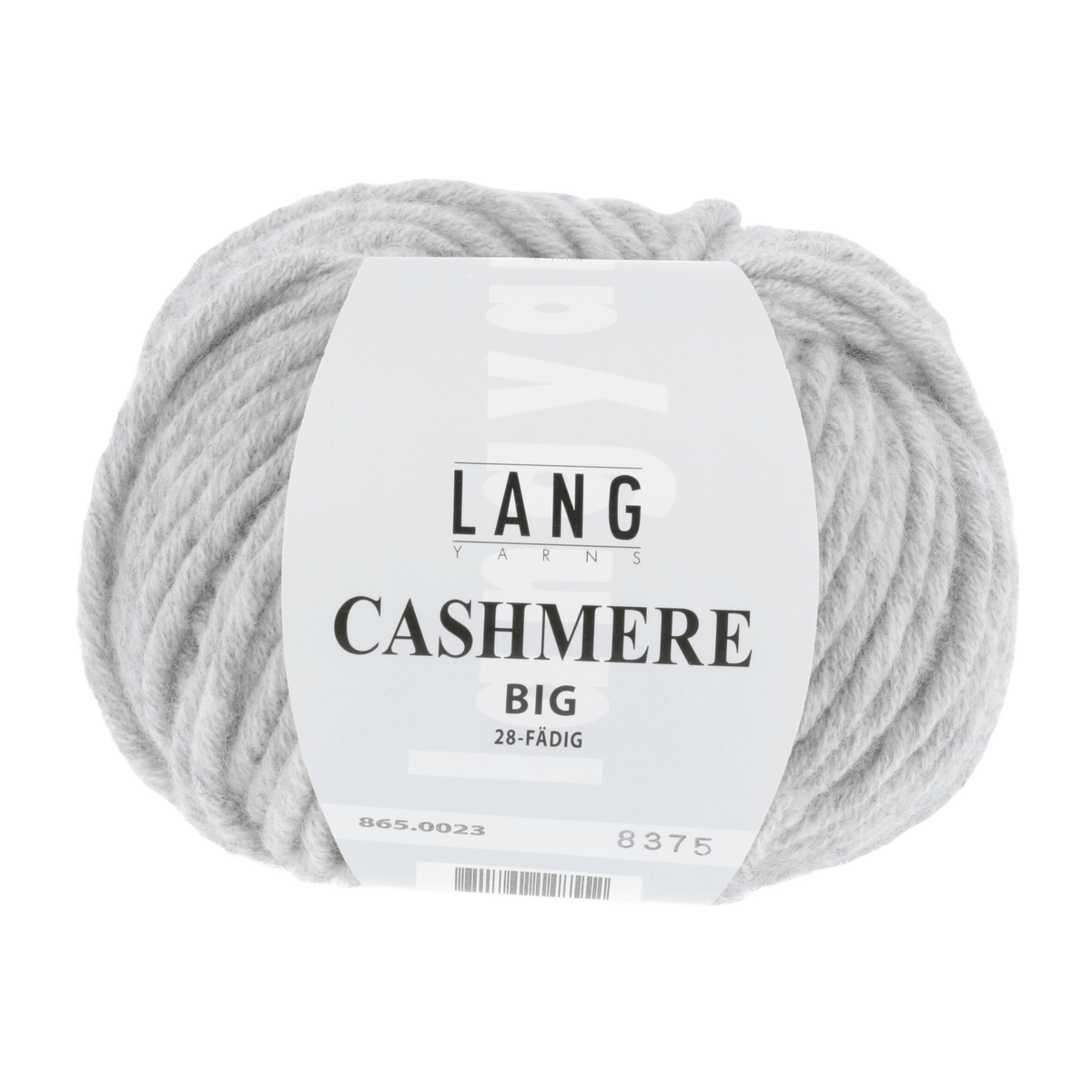 Lang Yarns Luxury Yarns Light Grey Mélange LANGYARNS | Cashmere Big | Super Chunky | 865