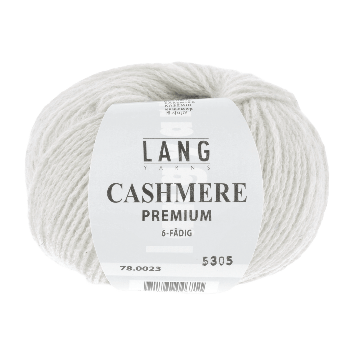 Lang Yarns Luxury Yarns Light Grey Mélange LANGYARNS | Cashmere Premium | DK | 78