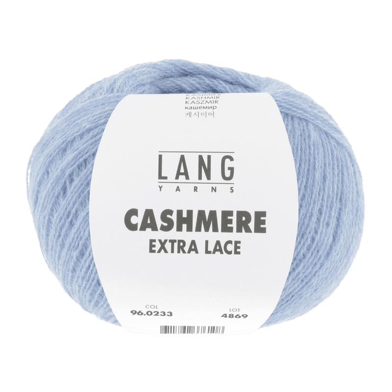 Lang Yarns Luxury Yarns Light Jeans Mélange LANG YARNS | Cashmere Extra Lace | Sock / Baby | 96
