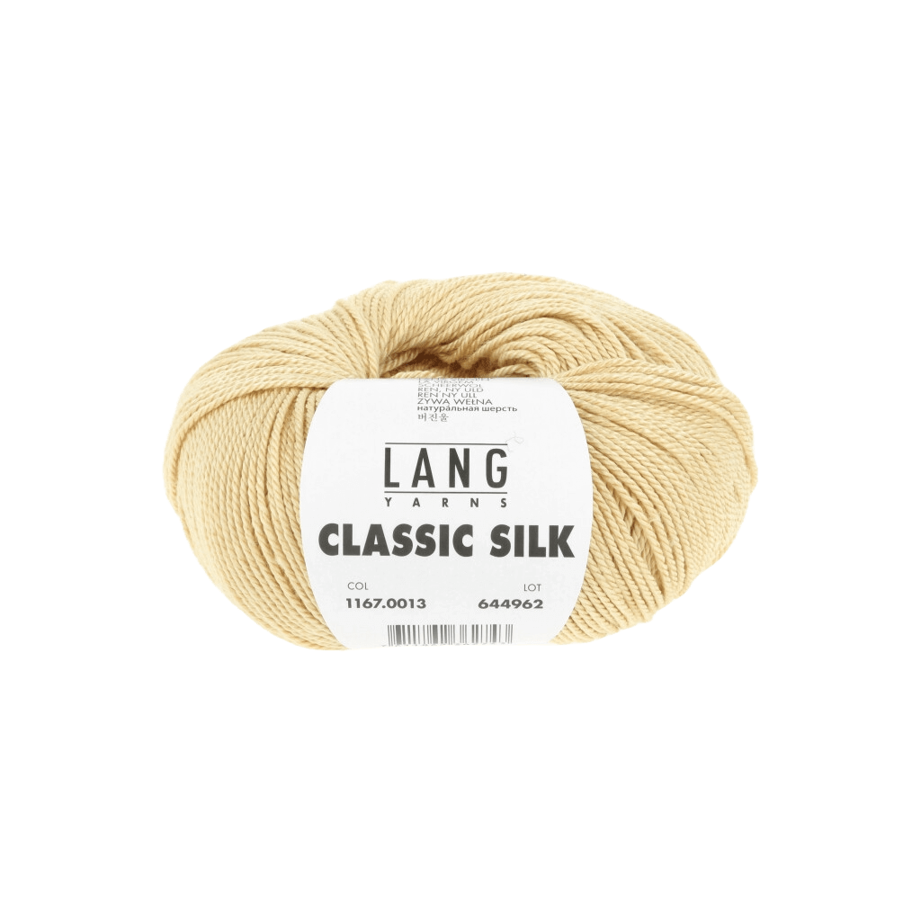 Lang Yarns Luxury Yarns Light Yellow LANGYARNS | Classic Silk | Sport | 1167