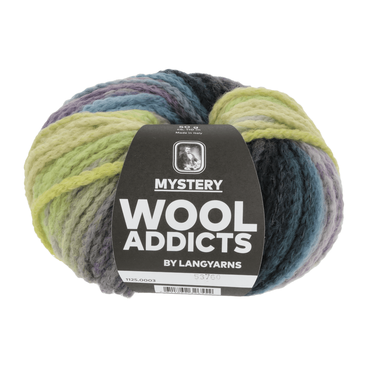 Lang Yarns Luxury Yarns Lilac / Blue / Green LANGYARNS | WOOL ADDICTS | Mystery | Chunky | 1125