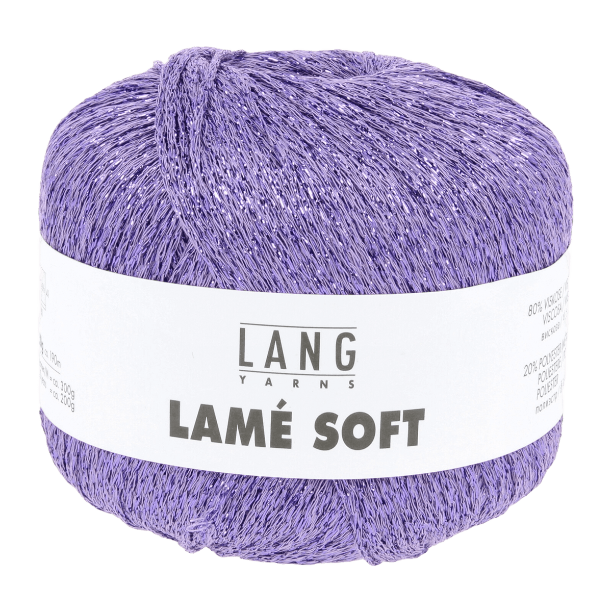 Lang Yarns Luxury Yarns Lilac LANGYARNS | Lamé Soft | Sock / Baby | 56