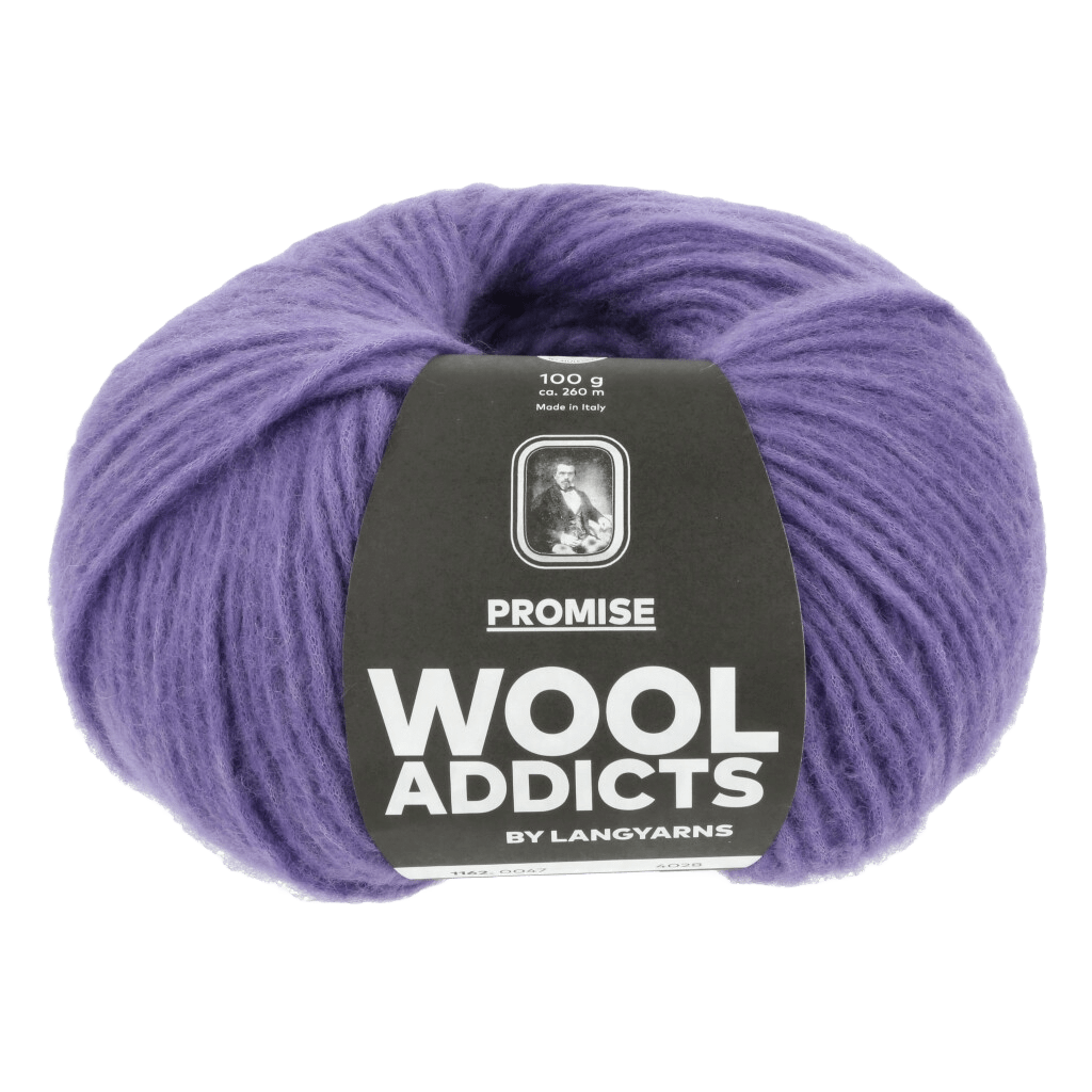 Lang Yarns Luxury Yarns Lilac LANGYARNS | WOOLADDICTS | Promise | Chunky | 1162