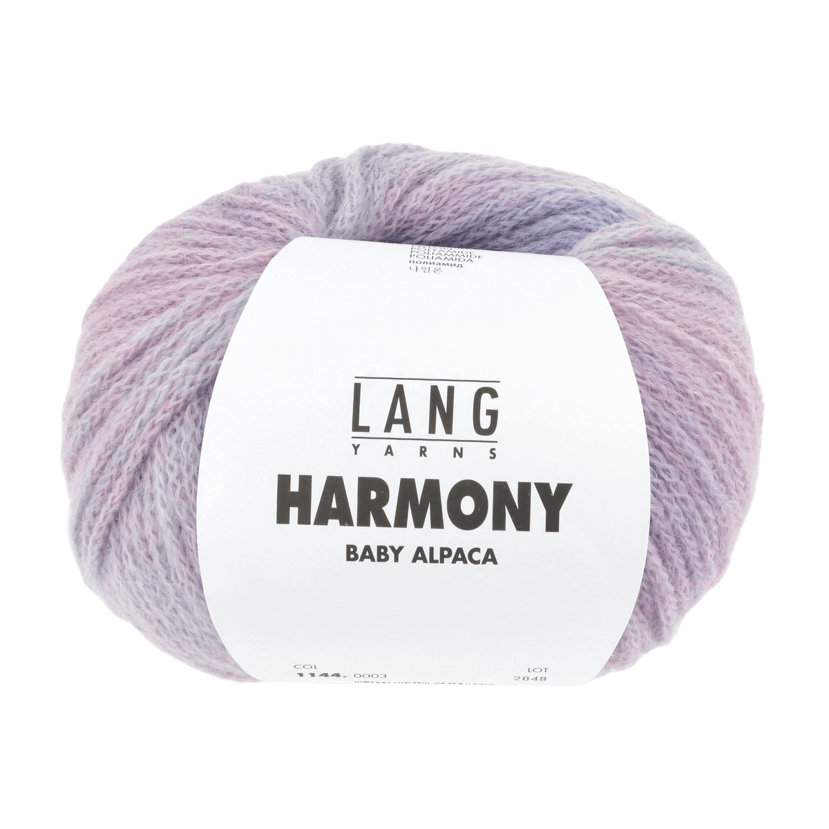 Lang Yarns Luxury Yarns Lilac / Rose LANGYARNS | Harmony | Worsted | 1144