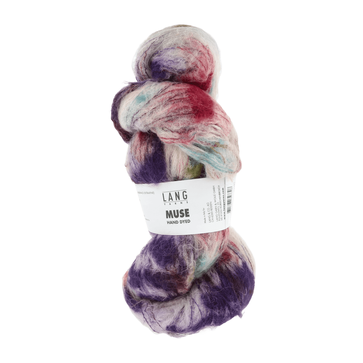 Lang Yarns Luxury Yarns Lilac / turquoise / Bordeaux LANGYARNS | Muse | Worsted | 1117