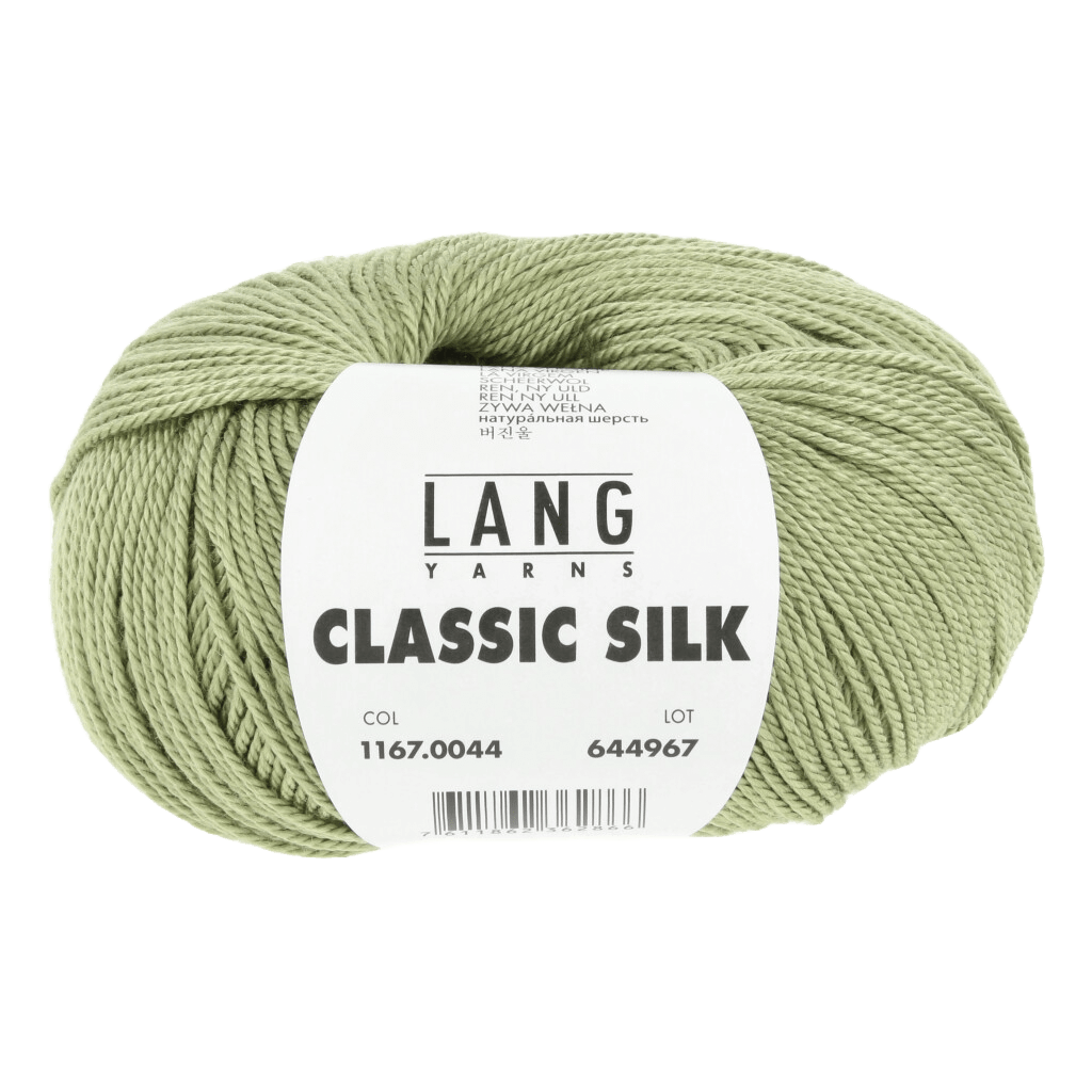 Lang Yarns Luxury Yarns Lime LANGYARNS | Classic Silk | Sport | 1167