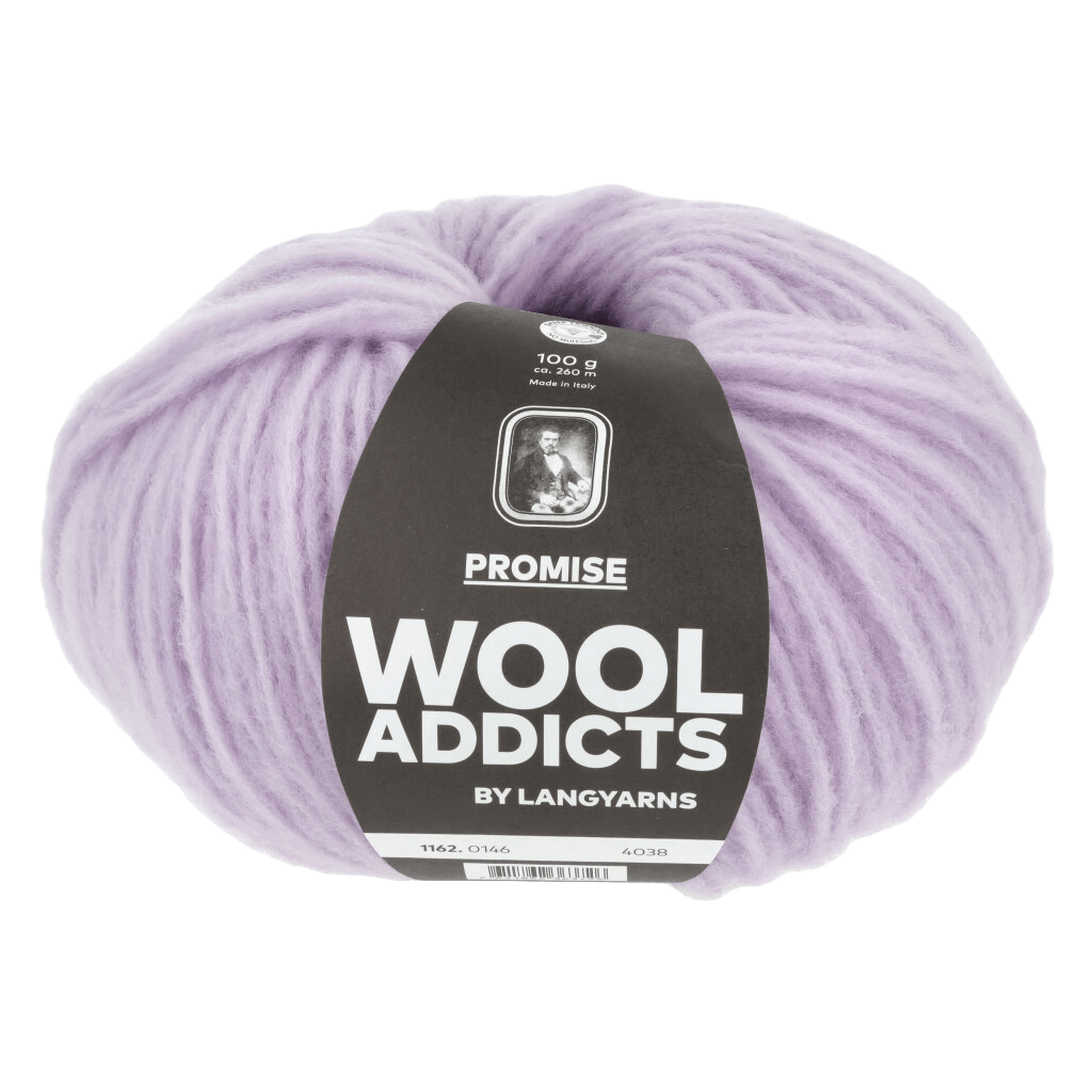Lang Yarns Luxury Yarns Mauve LANGYARNS | WOOLADDICTS | Promise | Chunky | 1162
