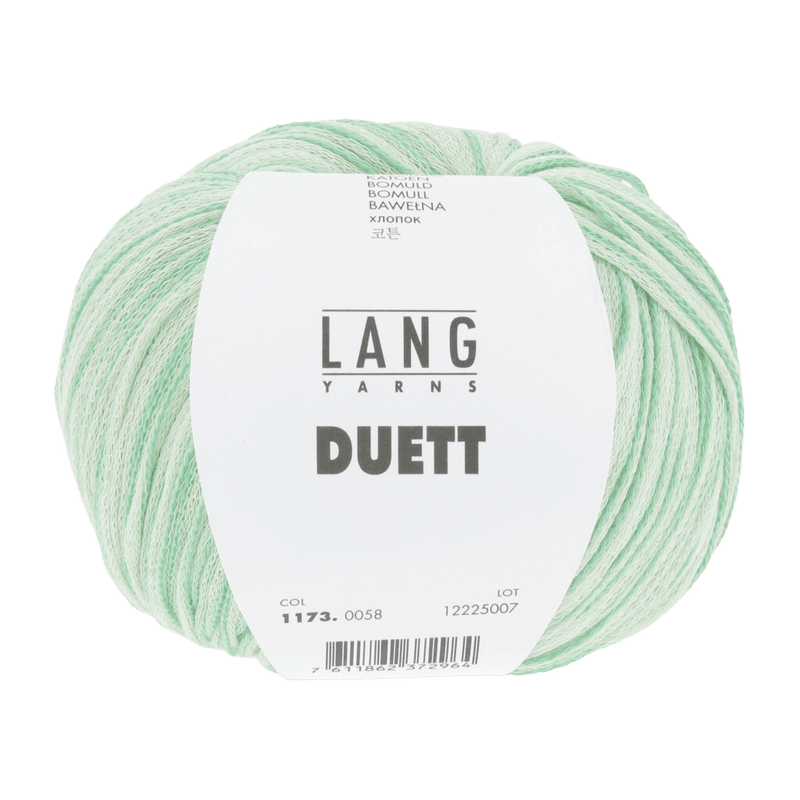 Lang Yarns Luxury Yarns Mint / Seafom LANG YARNS | Duet | DK | 1173