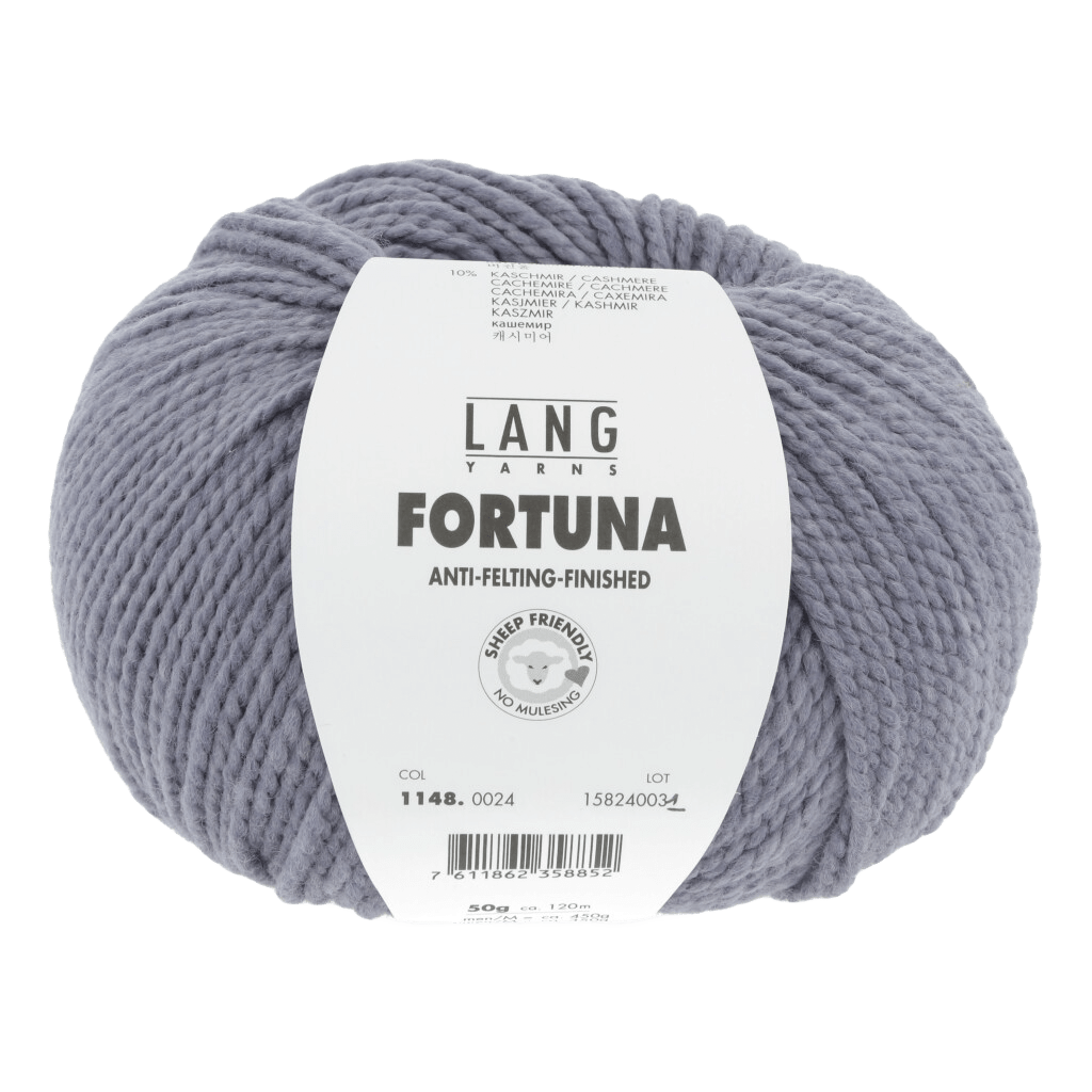 Lang Yarns Luxury Yarns Mouse Grey LANGYARNS | Fortuna | Worsted / Aran | 1148
