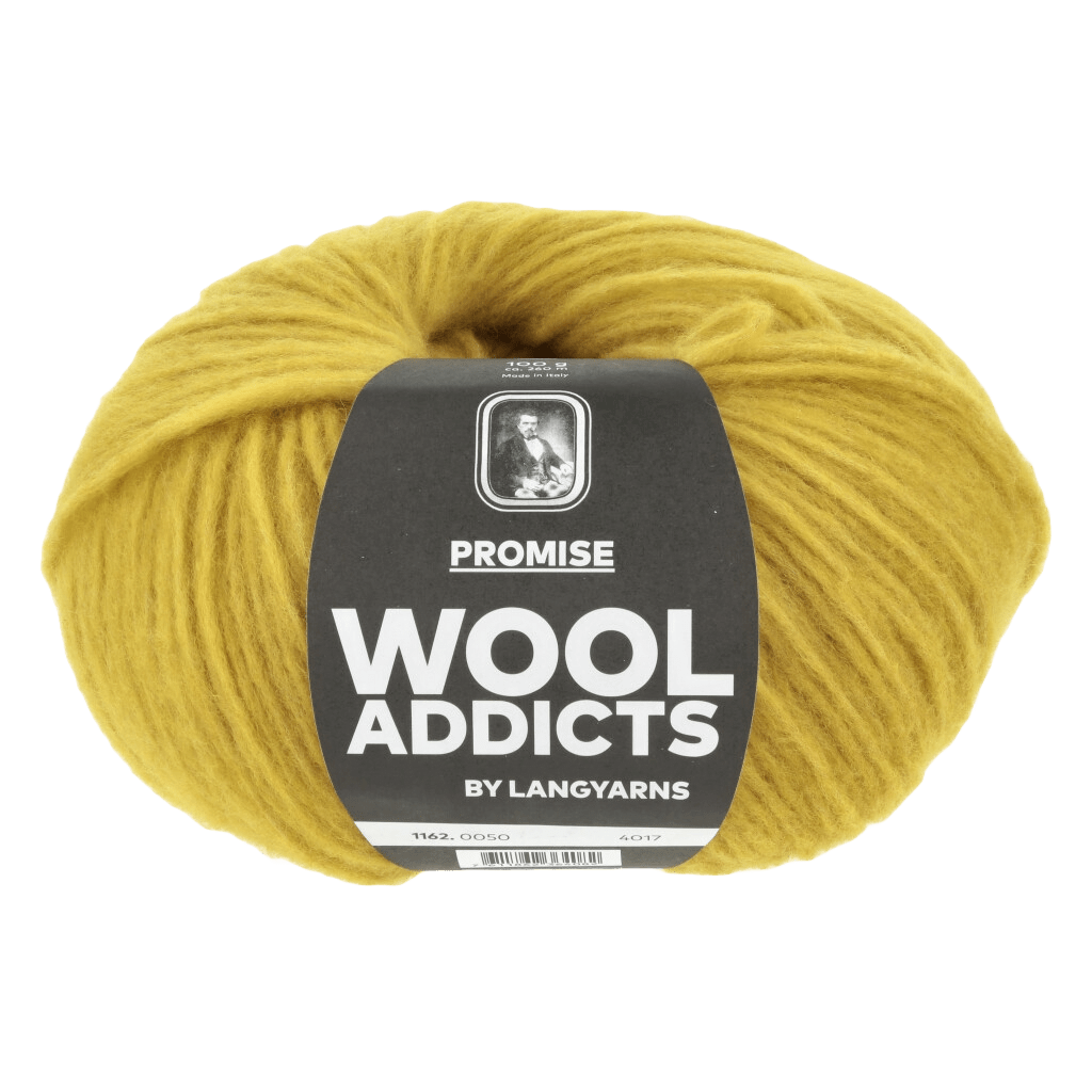 Lang Yarns Luxury Yarns Mustard LANGYARNS | WOOLADDICTS | Promise | Chunky | 1162