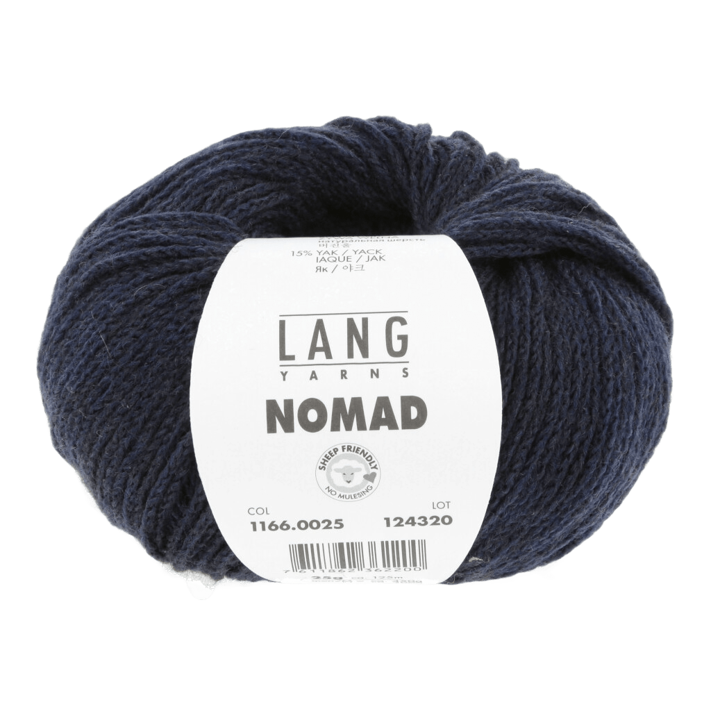 Lang Yarns Luxury Yarns Navy LANGYARNS | Nomad | Sport | 1166