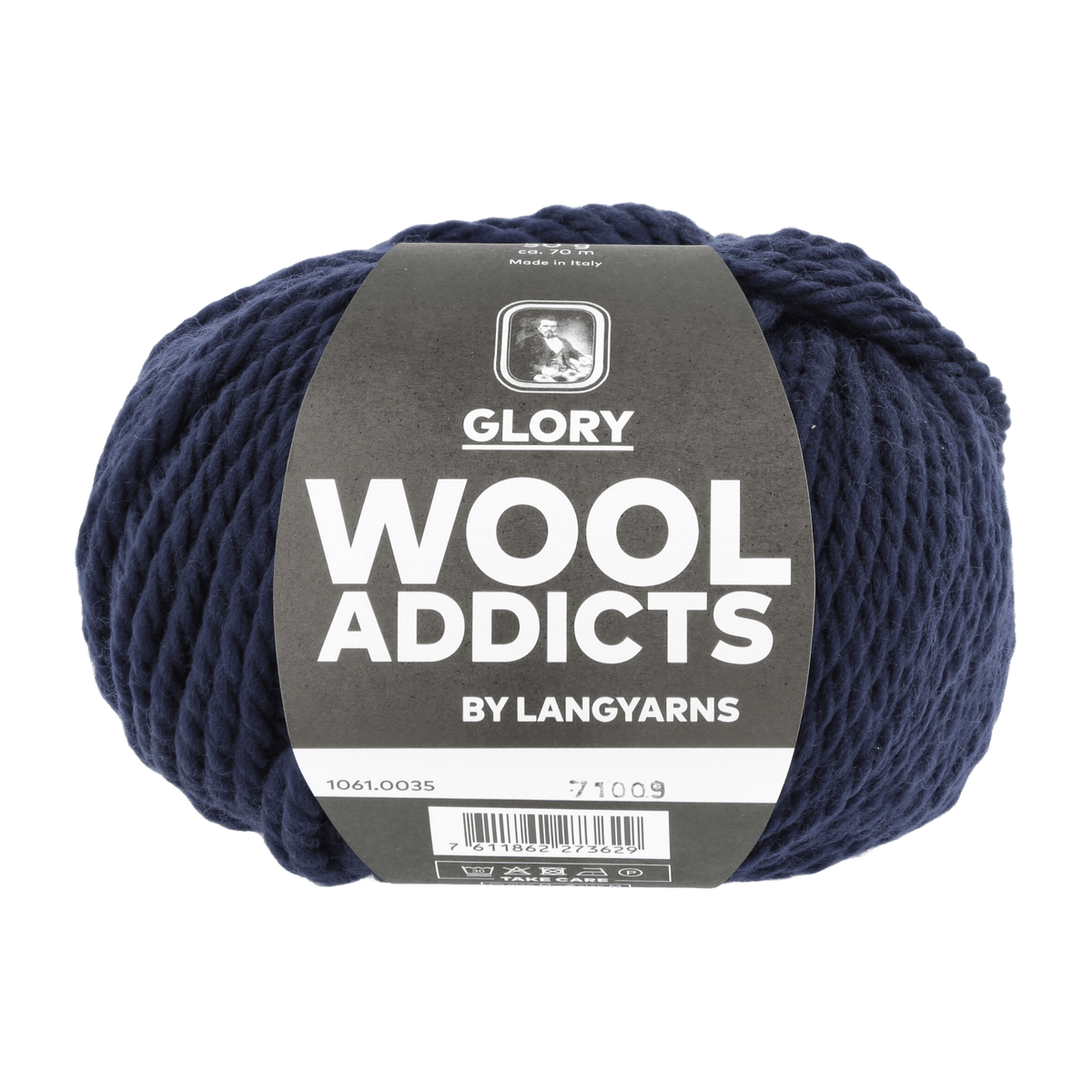 Lang Yarns Luxury Yarns Navy LANGYARNS | WOOL ADDICTS | Glory | Chunky | 1061