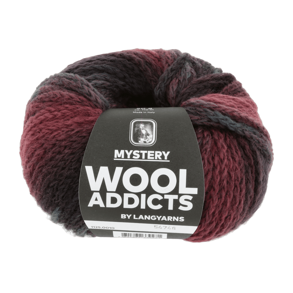 Lang Yarns Luxury Yarns Navy / Petrol / Burgundy LANGYARNS | WOOL ADDICTS | Mystery | Chunky | 1125