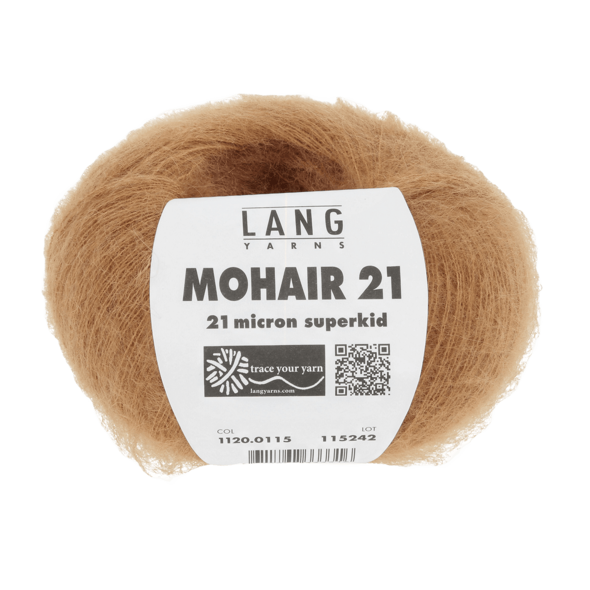 Lang Yarns Luxury Yarns Nougat LANGYARNS | Mohair 21 | Sock / Baby | 1120