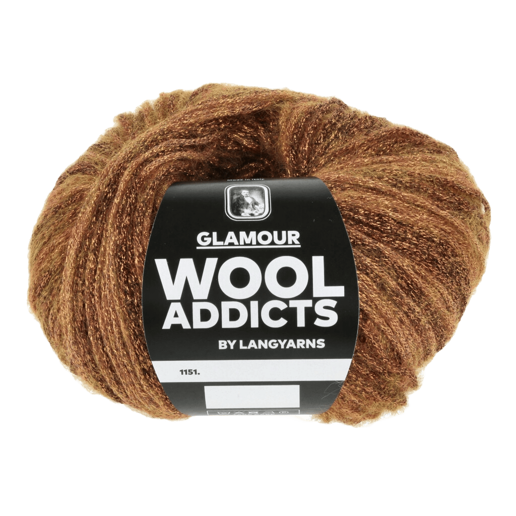 Lang Yarns Luxury Yarns Ochre LANGYARNS | WOOLADDICTS | Glamour | Worsted / Aran | 1151