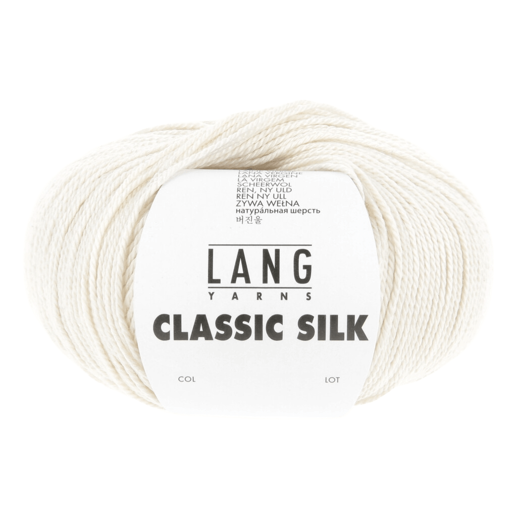Lang Yarns Luxury Yarns Off-White LANGYARNS | Classic Silk | Sport | 1167