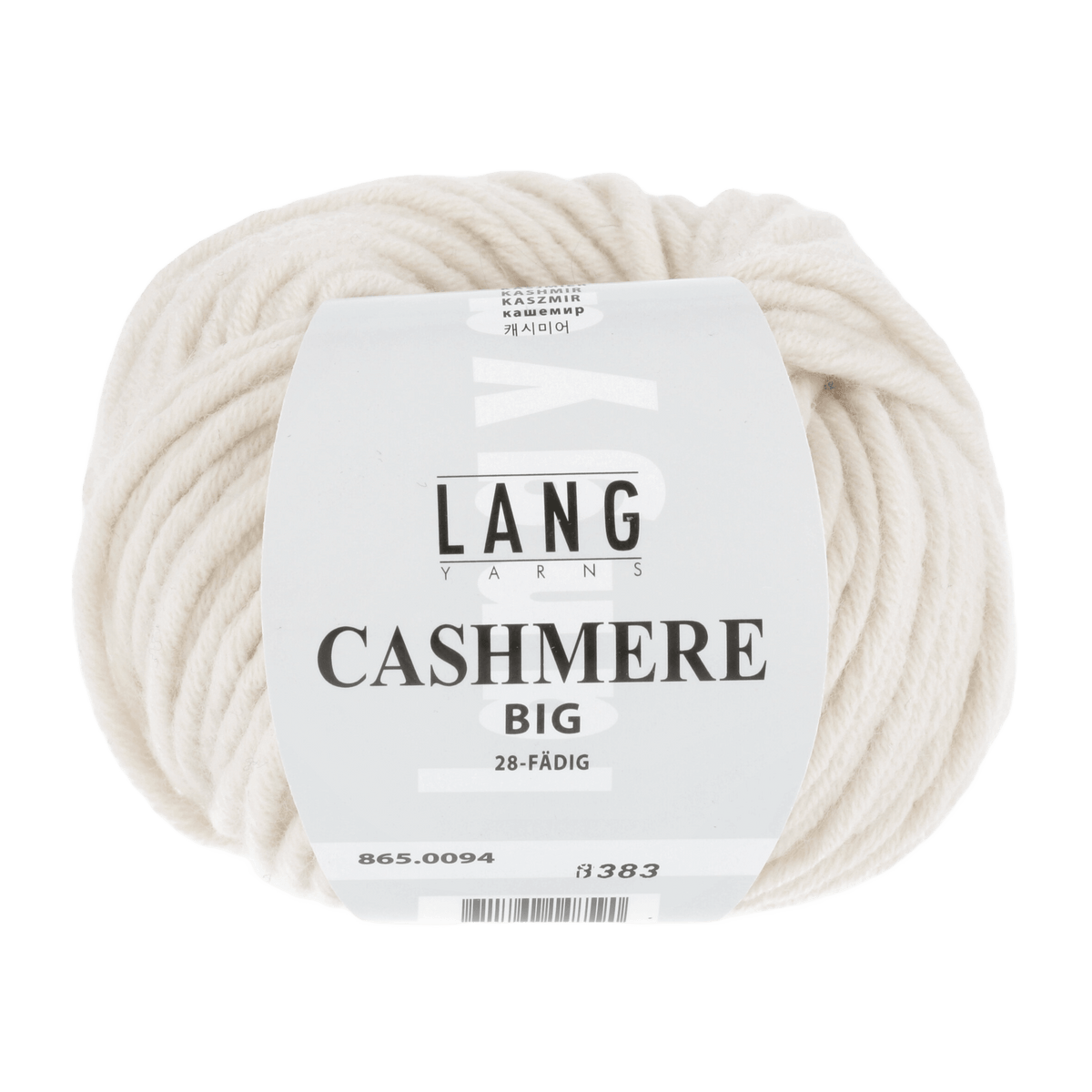 Lang Yarns Luxury Yarns Offwhite LANGYARNS | Cashmere Big | Super Chunky | 865