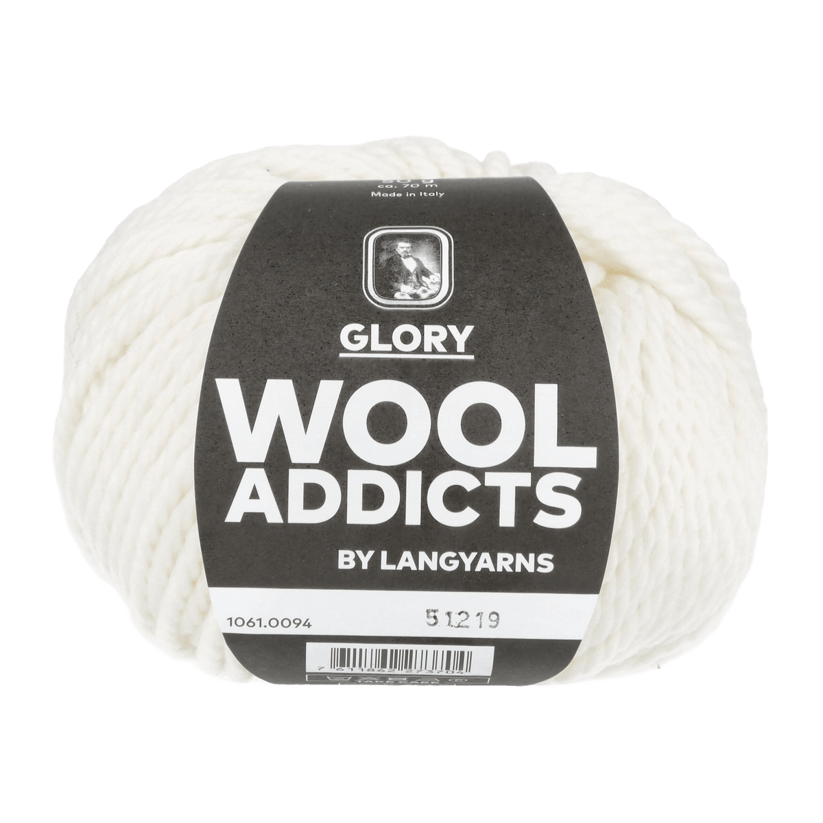 Lang Yarns Luxury Yarns Offwhite LANGYARNS | WOOL ADDICTS | Glory | Chunky | 1061