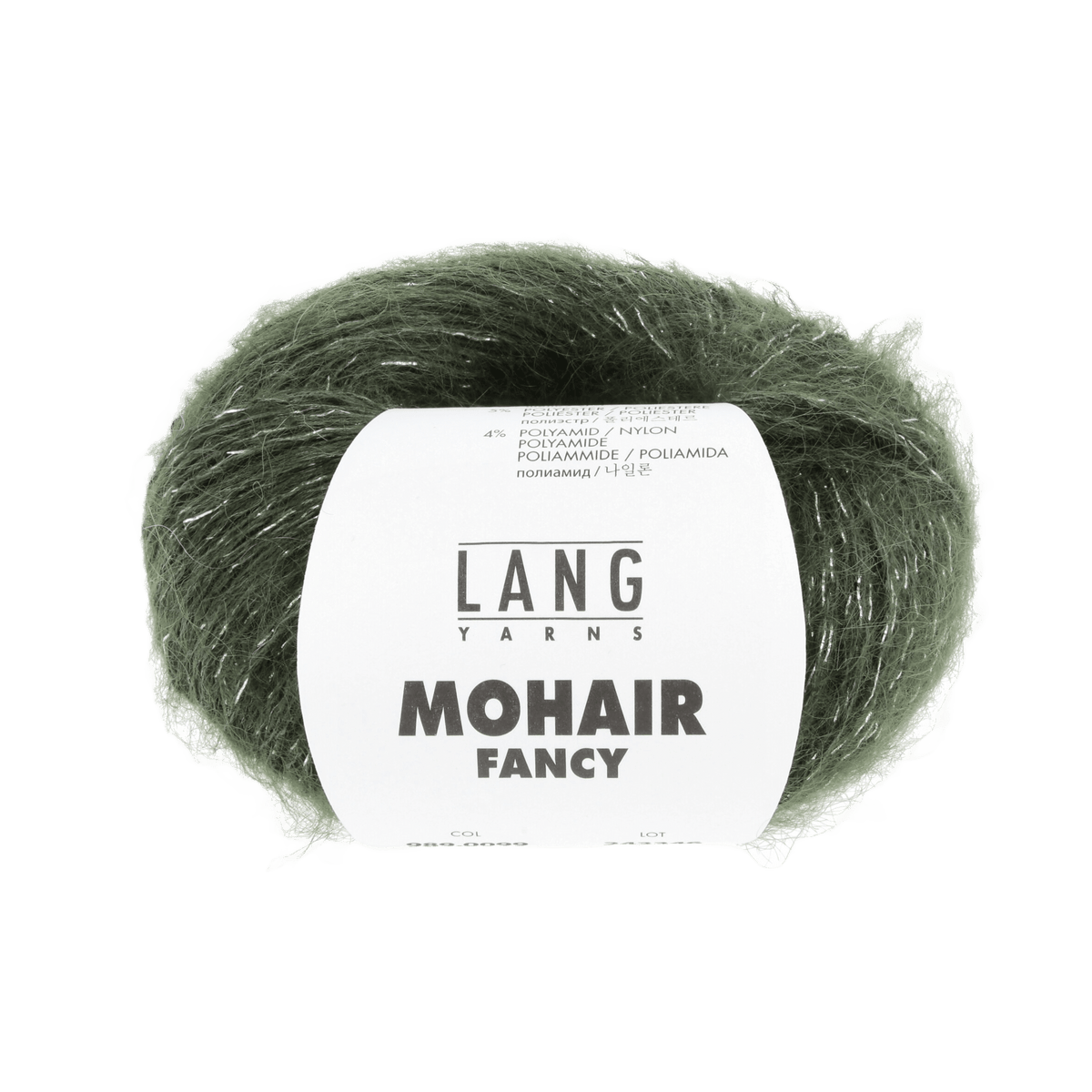 Lang Yarns Luxury Yarns Olive LANGYARNS | Mohair Fancy | DK | 989