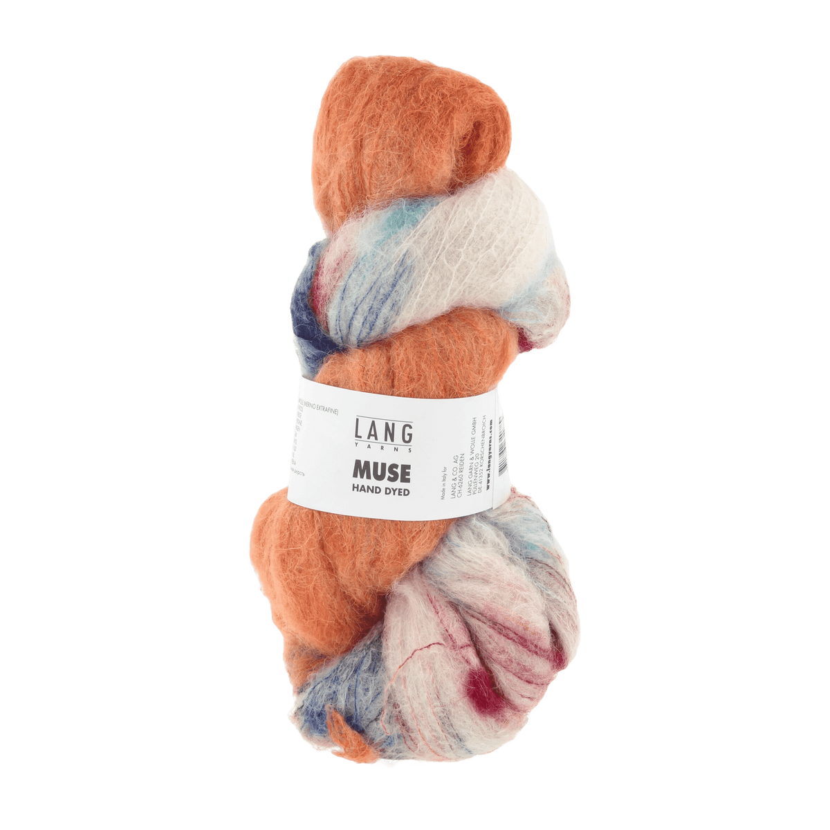 Lang Yarns Luxury Yarns Orange - printed LANGYARNS | Muse | Worsted | 1117