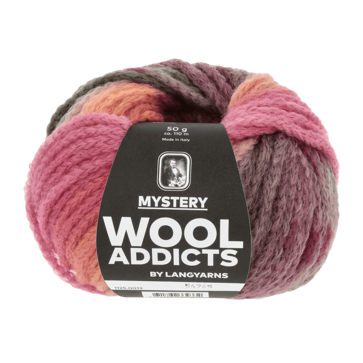 Lang Yarns Luxury Yarns Orange / Red / Salmon LANGYARNS | WOOL ADDICTS | Mystery | Chunky | 1125