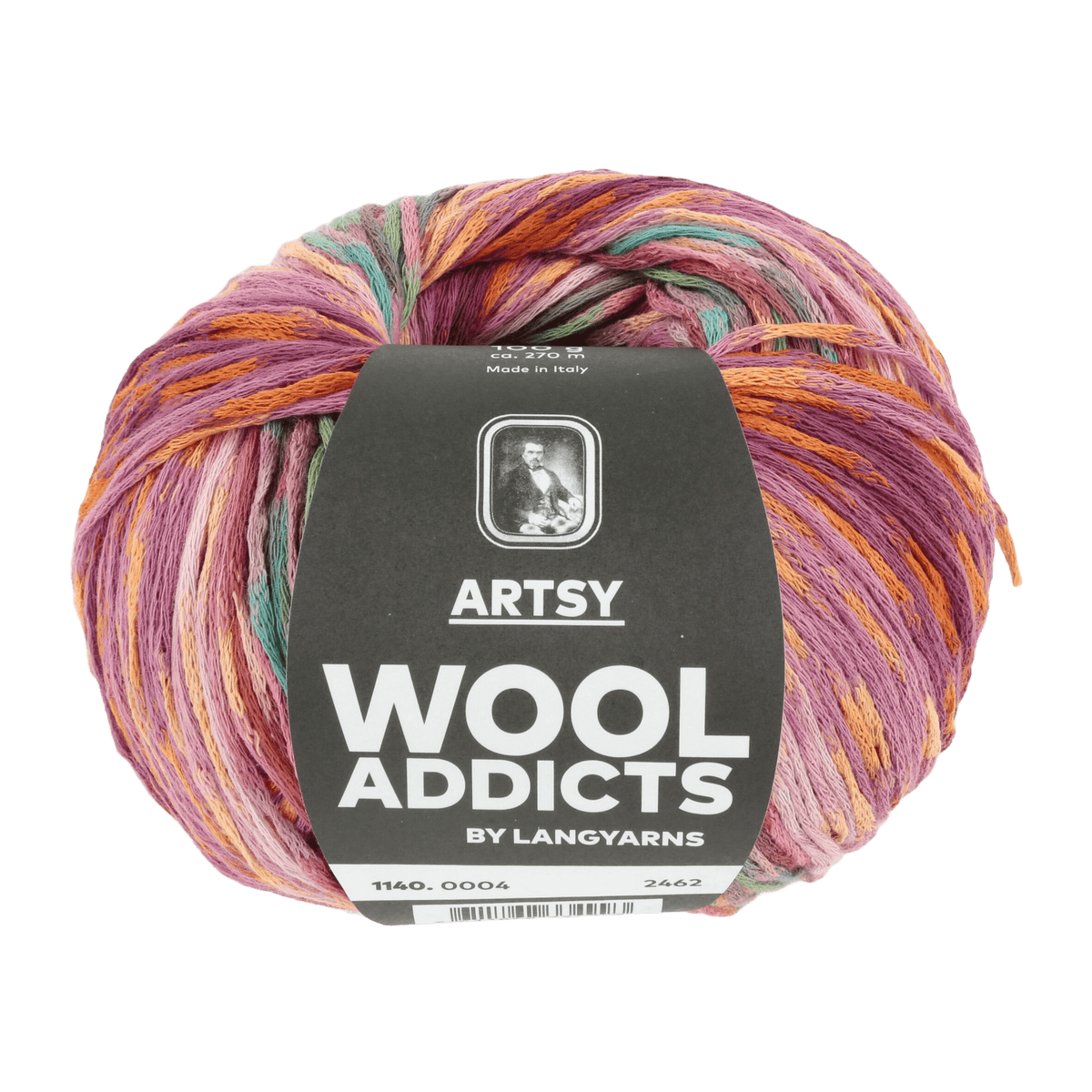 Lang Yarns Luxury Yarns Orange / Rose LANGYARNS | WOOL ADDICTS | Artsy | Worsted | 1140