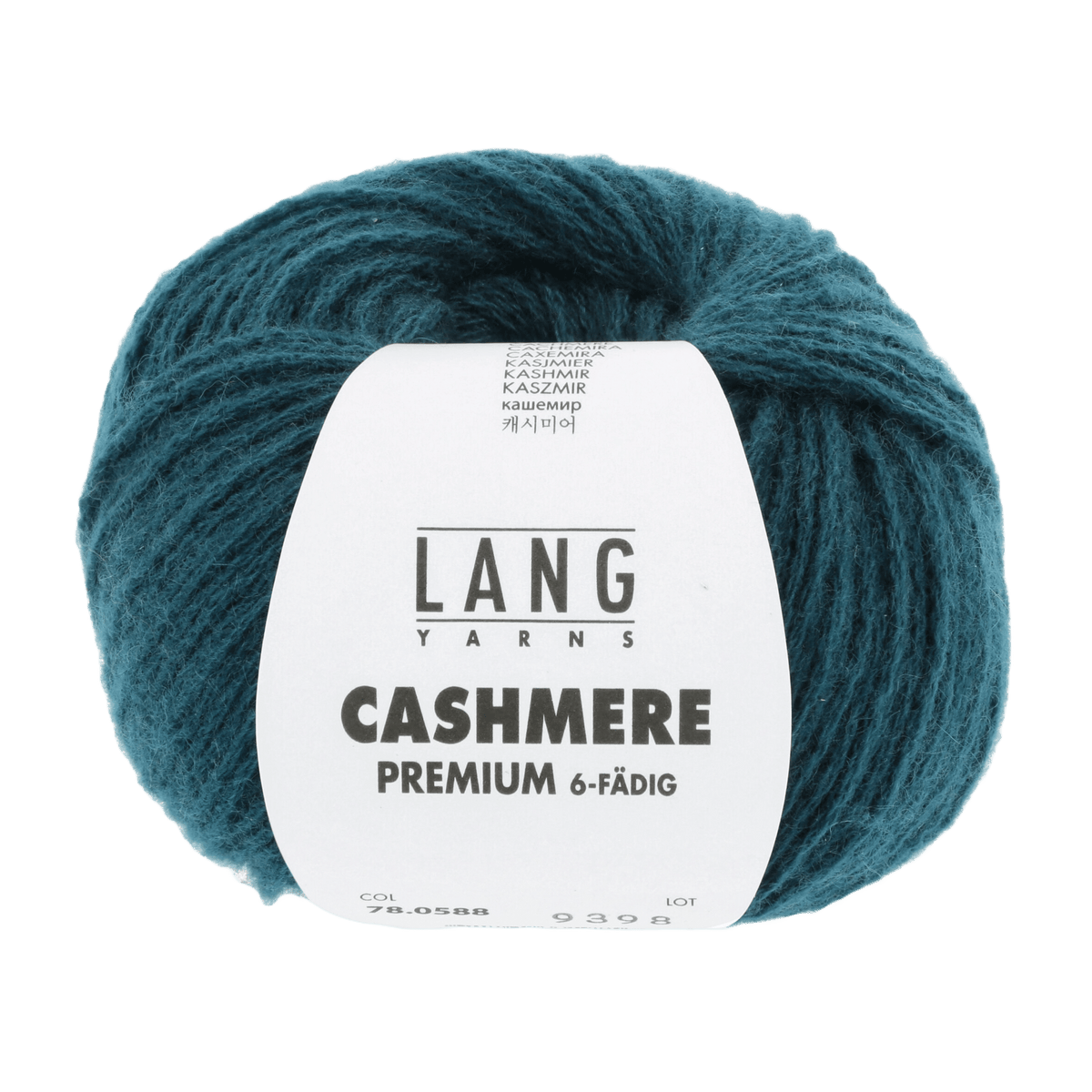 Lang Yarns Luxury Yarns Petrol LANGYARNS | Cashmere Premium | DK | 78
