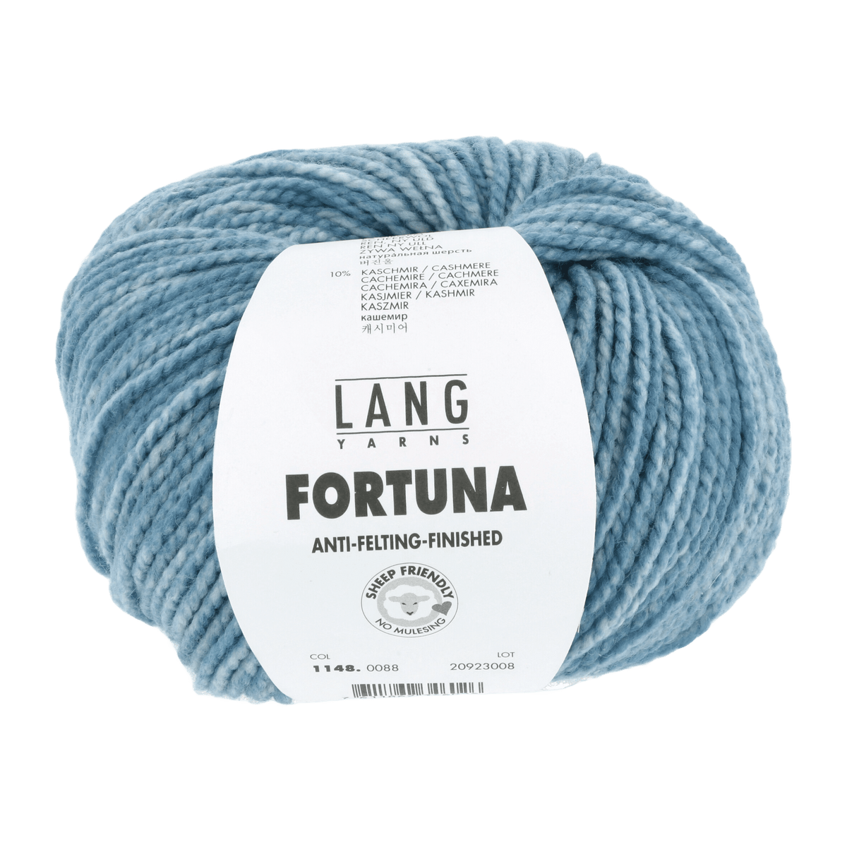 Lang Yarns Luxury Yarns Petrol LANGYARNS | Fortuna | Worsted | 1148