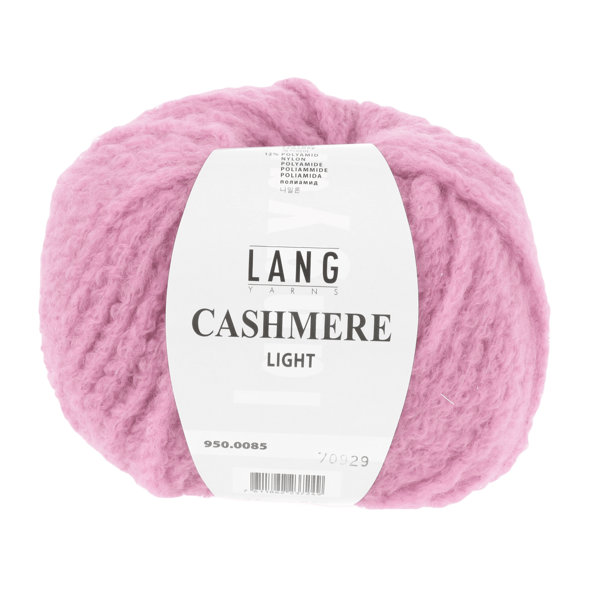 Lang Yarns Luxury Yarns Pink LANGYARNS | Cashmere Light | Worsted | 950
