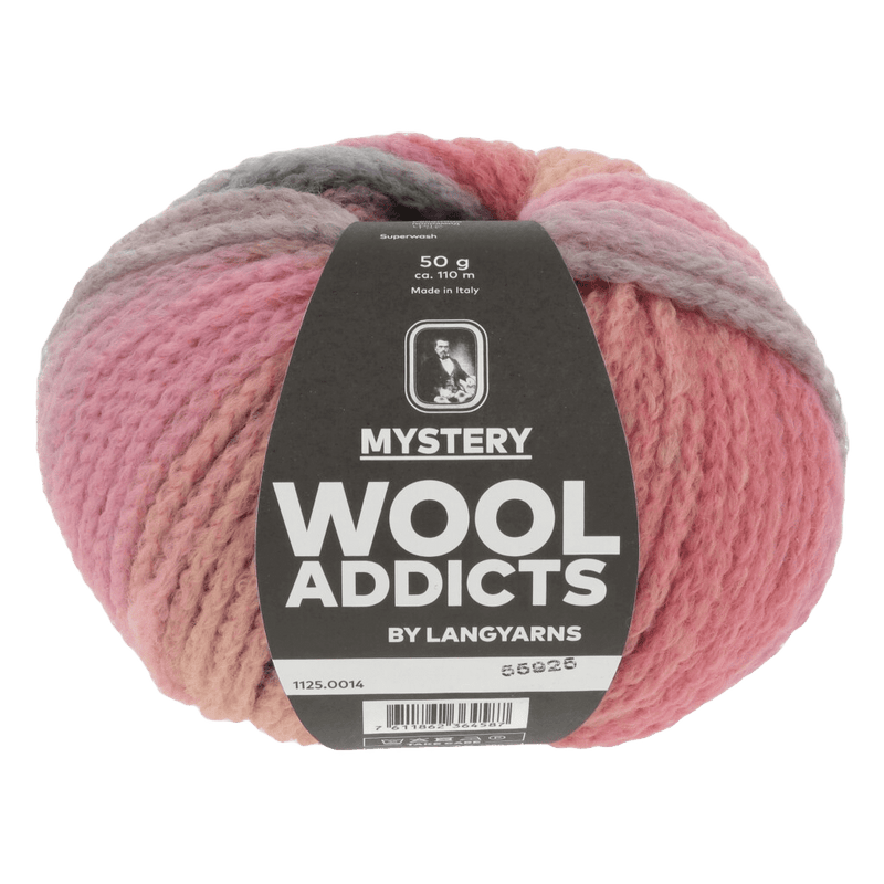 Lang Yarns Luxury Yarns Pink / Lilac / Grey LANGYARNS | WOOLADDICTS | Mystery | Chunky | 1125