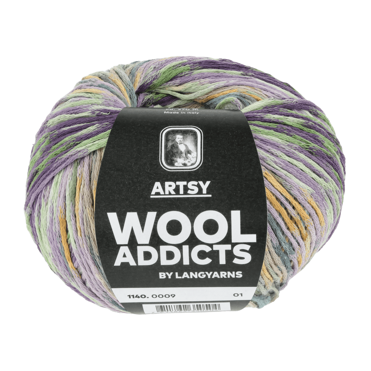 Lang Yarns Luxury Yarns Purple / Green / Orange / Blue LANGYARNS | WOOL ADDICTS | Artsy | Worsted | 1140