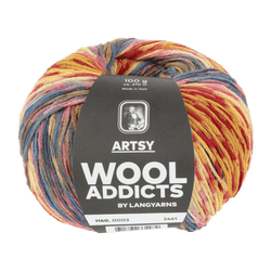 Lang Yarns Luxury Yarns Red / Blue / Yellow LANGYARNS | WOOL ADDICTS | Artsy | Worsted | 1140