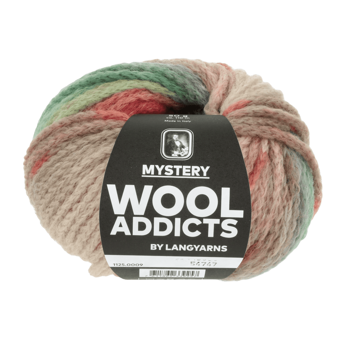 Lang Yarns Luxury Yarns Red / Green / Black LANGYARNS | WOOL ADDICTS | Mystery | Chunky | 1125