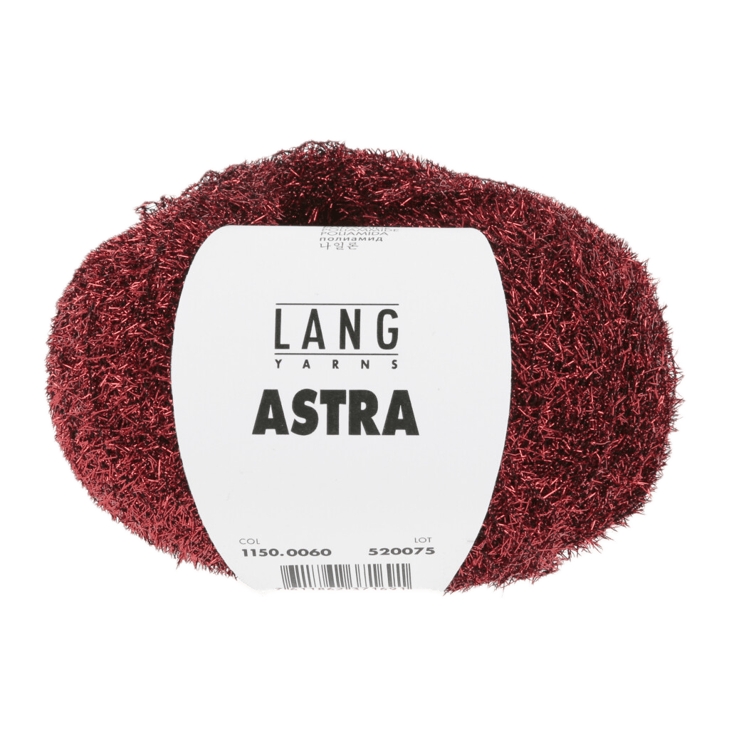 Lang Yarns Luxury Yarns Red LANG YARNS | Astra | 1150