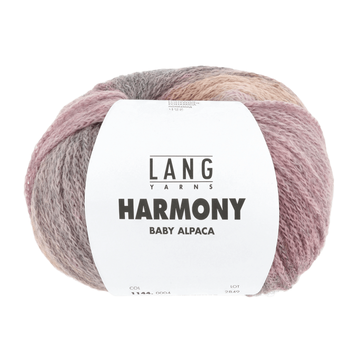 Lang Yarns Luxury Yarns Rose / Lilac LANGYARNS | Harmony | Worsted | 1144
